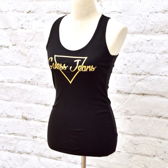 ❌SOLD❌Guess tank top black - Picture 2 of 3